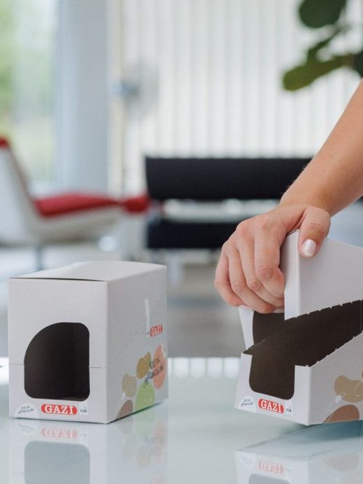 Steige mit Druck und Deckel