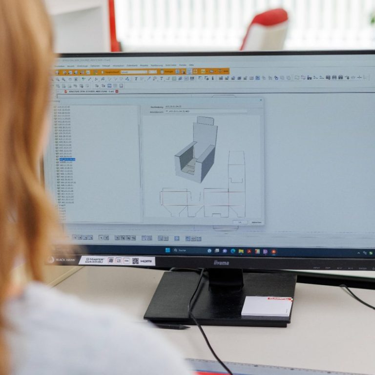 Wir erstellen ein Design für eine Verpackung nach Ihren Vorgaben