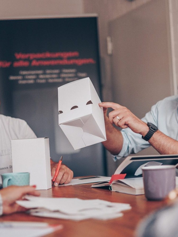Beratung und Gestaltung für Produktverpackung.