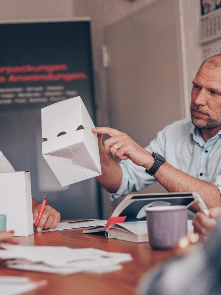 Beratung und Gestaltung für Produktverpackung.